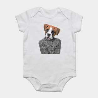 Shy Boxer Baby Bodysuit